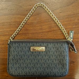 Michael Kors Jet Set Logo Chain Wallet